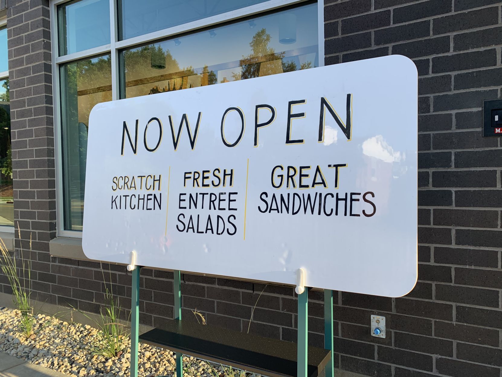 Now open sign